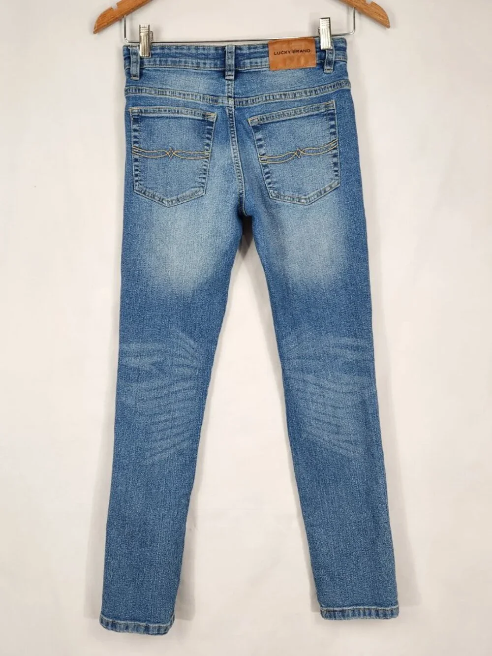 Lucky Brand Authentic Stretch Skinny Denim Jeans GIrls 12 Blue Casual Pants